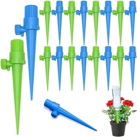 16-teiliges Tropfbewässerungssystem, automatischer Indoor-Sprinkler, einstellbare Bewässerungsvorrichtung, für Balkon, Garten, Zimmerpflanzen und Blumentöpfe (16) - (1/5)