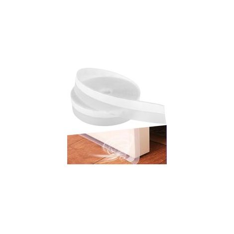 Bande d'Etanchéité, 10m bas de porte isolant, Bise joint porte Imperméable, Protection sonore, Protection Froide(transparent)