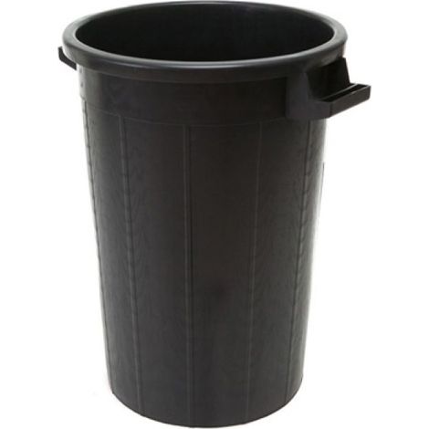 BIDONE IN PLASTICA SENZA COPERCHIO Lt. 75 Diam. 44 cm h. 63 cm