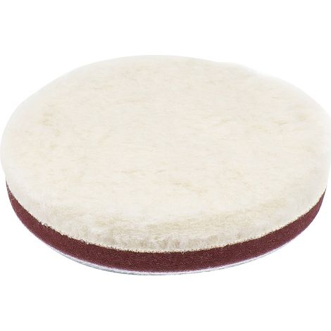 Wollpolierpad Fell mittel 150mm adet-35 amio-04883 (1/3)