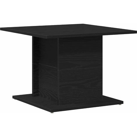 Maison Exclusive - Table basse Chêne noir 55,5 x 55,5 x 40 cm Bois d'ingénierie