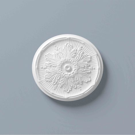 Rosette NMC R9 ARSTYL Noel Marquet Zierelement Zeitloses Klassisches Design weiß Ø 53 cm (1/4)