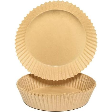 50 Pièces Papier Cuisson Air Fryer, 6,3 Pouces Air Fryer Disposable Paper Liner, Doublures en Papier de Friteuse à Airpour Micro-ondes Air Fryer Friteuse Air Chaud Fours Cuiseurs Vapeur (1/5)