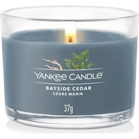 Bougie Yankee Candle Signature Mini en pot, cèdre de la baie, 37 g (1/3)