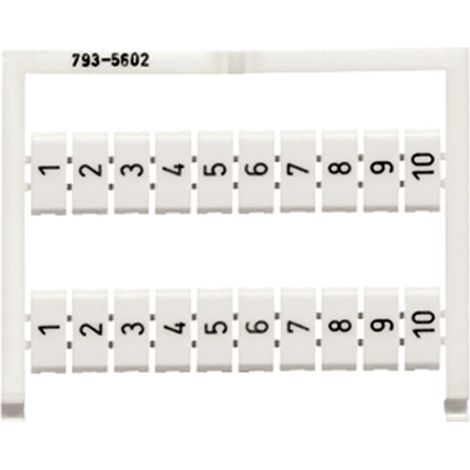 WAGO WMB-Bezeichnungssystem S:1-10(10X) 793-5602 5 Stk