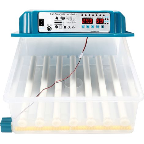 Incubatrice automatica per uova Un'incubatrice professionale Macchina a LED digitale Due stili opzionali 36 Uova (1/5)