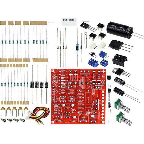Kit d'alimentation régulée 0-30 V 2 mA-3 A pour Arduino (à monter soi-même) - Courant de court-circuit (1/4)