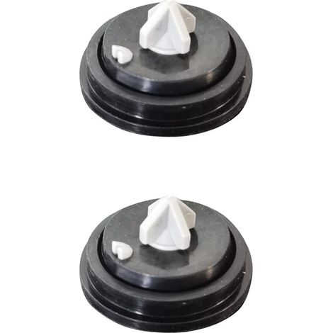 Rondelles de Diaphragme de Soupape,Membrane pour Robinet Flotteur,Valves à Flotteur,Membrane Joint pour Robinet Flotteur, Lot de 2 Rondelles de Diaphragme en Caoutchouc de Rechange Compatibles (1/3)