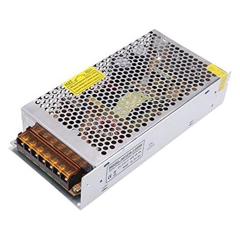 Alimentation 12V 10A, Transformateur AC 100V-240V à DC 12 Volt 120W pour Bande LED, Lumières LED, CCTV, Radio, Projet Informatique