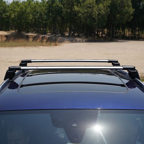 Barres de toit Thunder pour AUDI Q3 (8U) 2012-2018 avec rails intégrés