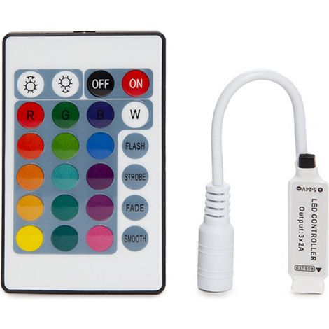 Controllore Mini Striscia LED RGB Telecomando 12VDC ► 72W (1/2)