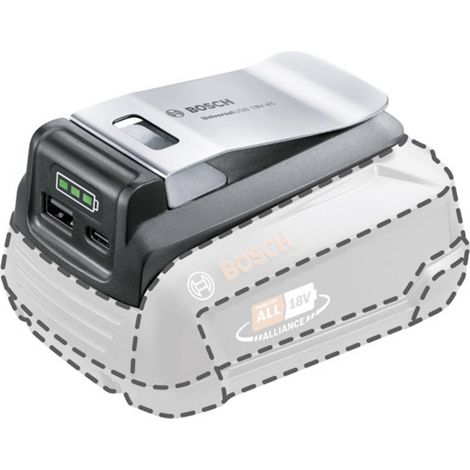 Bosch - Adattatore USB per l'alimentazione di dispositivi esterni 18/45 V 1600A02WS1 (1/4)