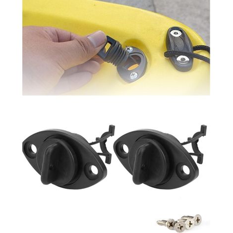 tappi di scarico, kit di tappi di scarico universali resistenti, tappi con viti per canoa, barca, gommone, kayak