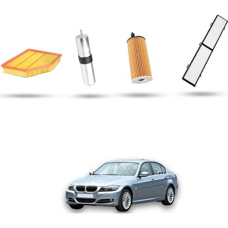 Kit Tagliando 4 filtri compatibile con BMW Serie 3 (E90,E91,E92,E93) 320d 130kw dal 2007 (1/5)