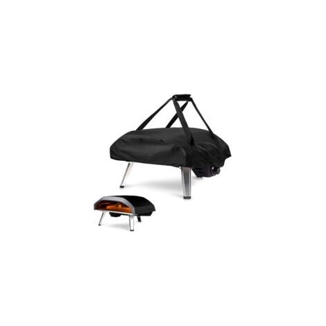 Housse de four à pizza Ooni Koda 16 – Tissu Oxford 420D imperméable – Dimensions 66 x 60 x 22 cm – Sac de transport inclus (1/5)