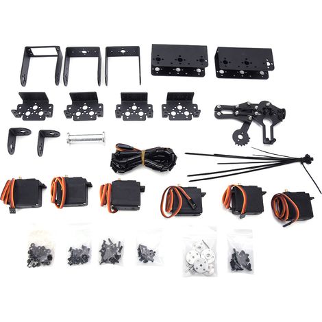 Kit Bras Robotique 6 Axes avec Pince Automatique, Composants pour Robot Industriel (1/5)