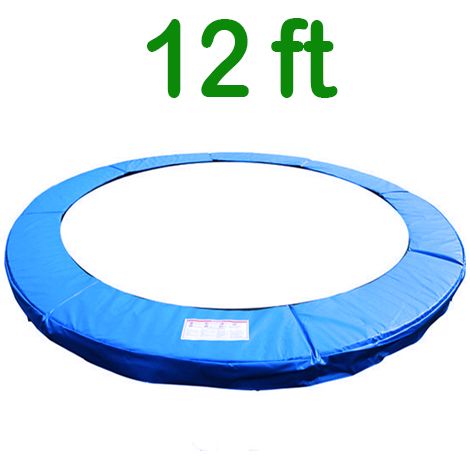 Greenbay Replacement Trampoline Surround Pad Foam Safety Guard Spring Cover Padding Pads Blue 12FT