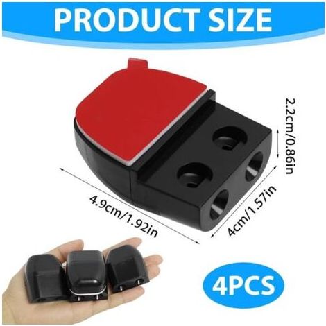 (4pieces)Sifflet Ultrason Anti gibier, pour Voiture Répulsif Sanglier Efficace, Protection Ultrasone pour Animaux de Route, Installation Facile, Léger et Compact (1/5)