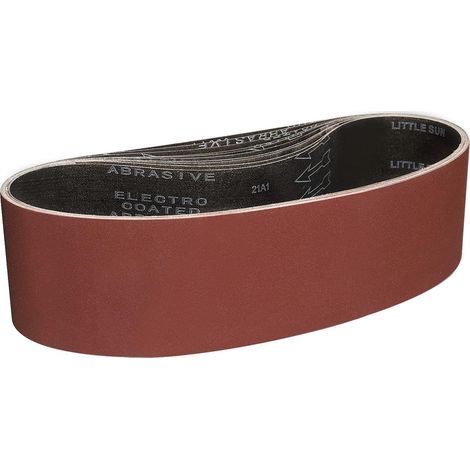 Schleifbänder 100 x 915 mm – 10 Stück Schleifbänder mit Körnung 320 zum Schleifen und Polieren mit einem tragbaren Bandschleifer (1/5)