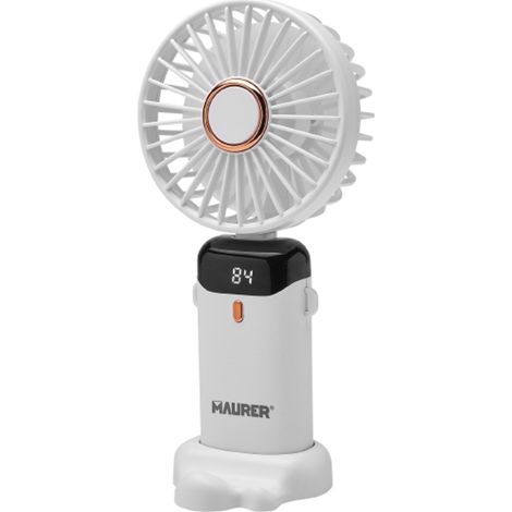 Ventilatore Piegabile Ricaricabile Batteria 5 Velocità