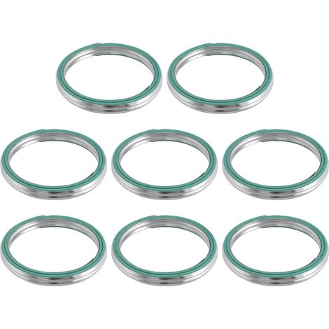 Joints de Collecteur d'échappement Moto 8 Pièces 35 X 43 X 5 Mm 18291-MN4-920 Compatible avec CB650F CBR650F 2014-2020 (1/5)