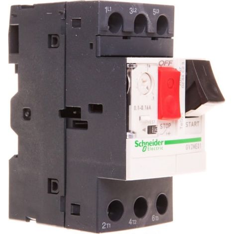 TeSys Deca Motorschutzschalter 3P 0,05kW 0,1A-0,16A GV2ME01
