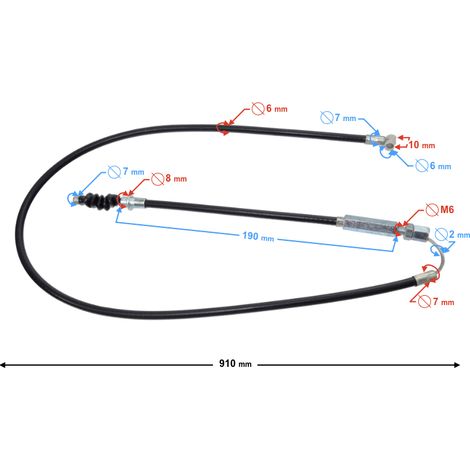 Cable de embrague para Cross 110cc (1/3)