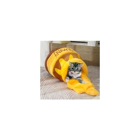 Niche Chat, Panier Chat, Lit Chat, Coussin Chat, Nid De Chat en Forme De Miel, pour Chats, Petits Chiens (1/5)
