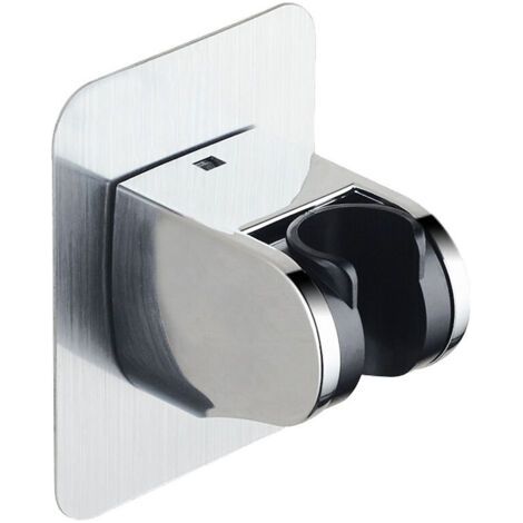 Douche douche support non marquant pâte à poinçonner gratuite siège réglable salle de bain pommeau de douche pluie buse bas (1/5)