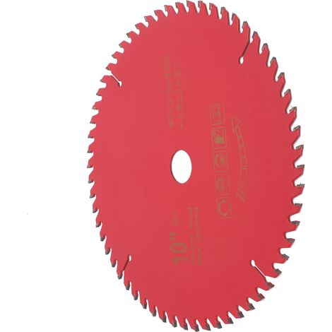 10x60T Sägeblatt aus legiertem Stahl, Kreissägeblatt für Schreinerarbeiten, Zubehör für Holzbearbeitung (1/5)