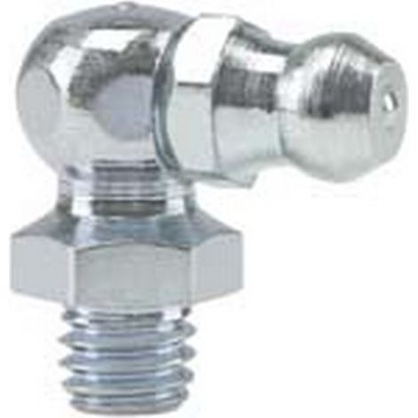 10PZ TESTINA PER INGRASSATORE CONICO H3-90° - M 6X1