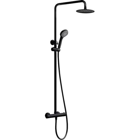 Colonna Doccia Termostatica Kent Nero Opaco Imex Imex Btk017 Ng (1/2)