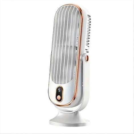 Ventilateur de bureau, ventilateur portable sans pales, petit ventilateur de refroidissement personnel, ventilateur de table silencieux pour la maison, le bureau, la chambre A (1/5)