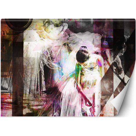 Papier peint Ballerine Abstrait Vintage 150x105 (1/5)