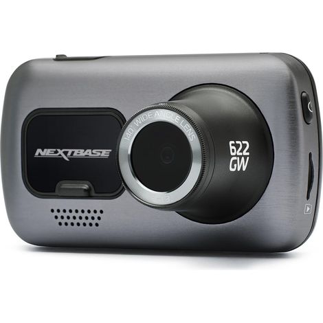 Nextbase NBDVR622GW cámara de salpicadero 4K Ultra HD Wifi Bluetooth Encendedor de cigarrillos Negro, Plata
