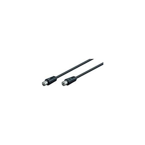 MicroConnect MF Koaxialkabel 5m Schwarz 75 Ohm