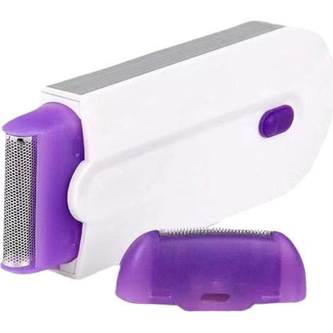 Mini epilatore per donne, un dispositivo compatto e versatile per la rimozione dei peli del viso e delle ascelle. - AquaForge (1/5)