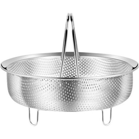 Panier vapeur multifonction en acier inoxydable 304 pour cocotte minute 14-24 cm de diamètre (XL) (1/5)