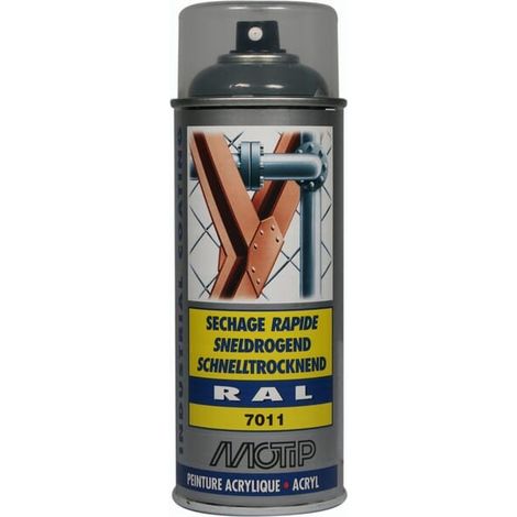 Peinture spray gris fer MOTIP 07019