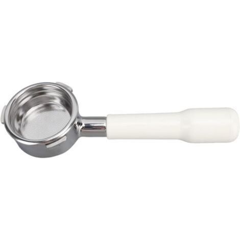 Porte-filtre sans fond de 58 mm, 3 oreilles, triple verrouillage, panier filtre amovible en acier inoxydable, poignée en noyer antidérapant, accessoires pour machine à expresso (1/4)