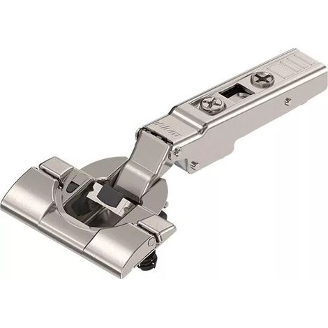 Charnière 110° pour porte en applique - BLUM - INSERTA - Applique - BLUMOTION intégré décondamnable - K13 - Nickelé
