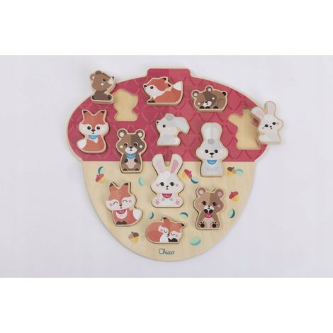 Juego de coleccionista de madera CHICCO, 1 pieza.