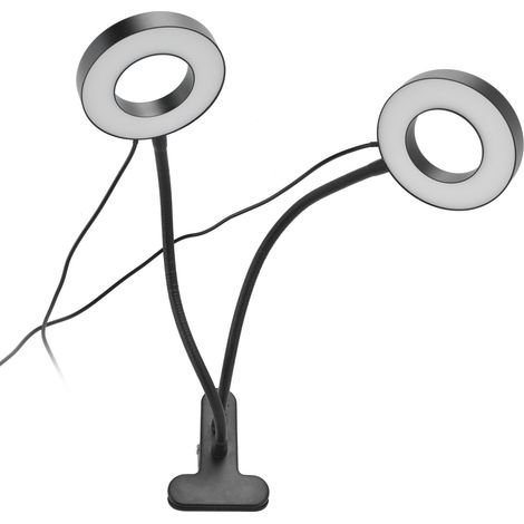 Lampe de croissance LED à double extrémité, orientable à 360°, alimentée par USB, pour plantes d'intérieur, serre ou bureau. (1/5)
