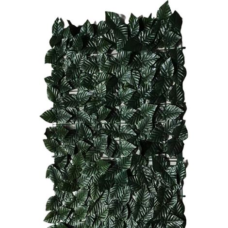 Clôture murale artificielle, décoration de clôture, pelouse, feuillage vert, clôture de balcon, revêtement d'enclos, fausse plante verte, plafond (1/5)