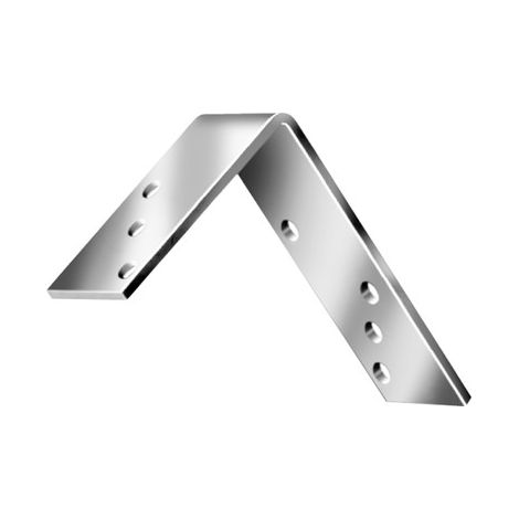 Staffa Del Gruppo 100X75 Mm In Acciaio Inox (A 10)