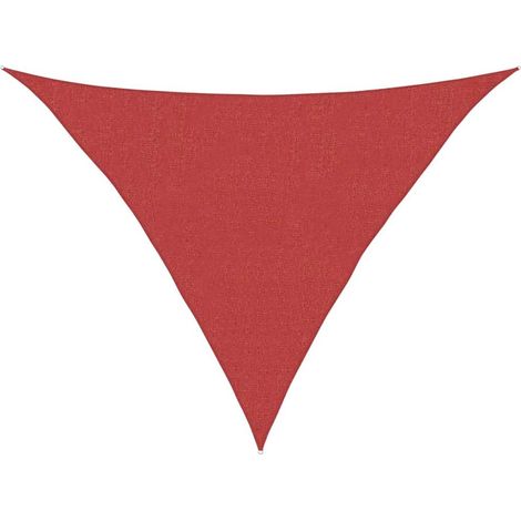 Sonnensegel 160 g/m² Rot 3x3x4,2 m HDPE vidaXL