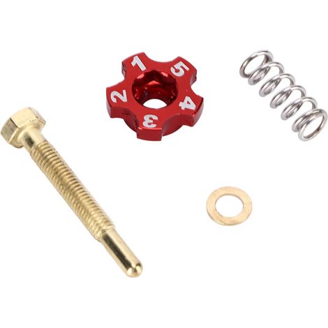 Leerlauf-Einstellschraube für das Luft-Kraftstoff-Gemisch für 21-34 mm Motorradvergaser, kompatibel mit Keihin PWK
