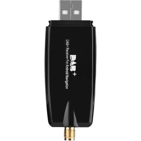 Récepteur DAB+ - Compatible avec la Plupart des Systèmes Android pour Voiture - Fonction RDS et DLS - Noir (1/4)