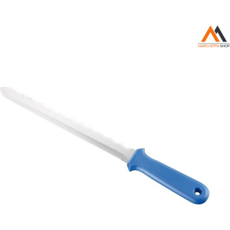 Cuchillo profesional para lana de vidrio y aislamiento de 36 cm - Hoja de acero inoxidable para cortar paneles