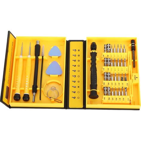 Jeu de 38 embouts de tournevis en acier allié haute dureté pour bricolage et réparations (1/5)